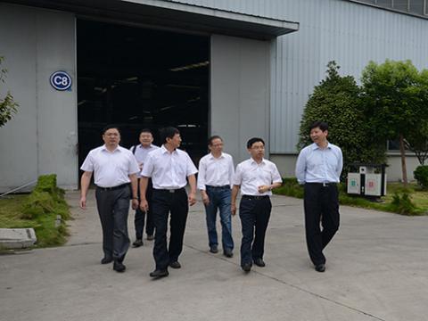 国家认监委向导一行到88858cc永利官网母线调研